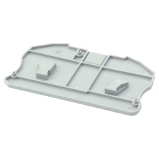 【D-ST 4-TWIN】END COVER CLAMP DIN RAIL TERMINAL BLOCK