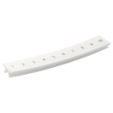 【ZB 6.LGS:FORTL.ZAHLEN 1-10】TERMINAL BLOCK MARKER 1-10 6.2MM