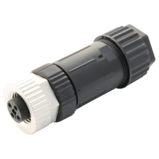 【M12T-04BFFB-SL7002】SENSOR CONNECTOR M12 RCPT 4POS