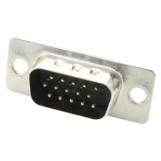 【10090769-P154ALF】D SUB CONN PLUG 15POS SOLDER