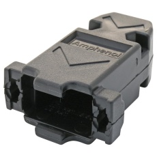 【17E17241】D SUB BACKSHELL 180DEG THERMOPLASTIC