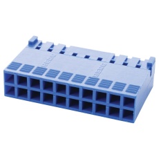 【65239-010LF】RCPT HOUSING 20POS GF POLYESTER BLUE