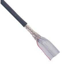【3659/20】RIBBON CABLE 20COND 28AWG BLK 30.5M
