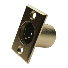 【FC6175】CONNECTOR XLR AUDIO RCPT 5POS PANEL