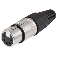 【FC6165】CONNECTOR XLR AUDIO PLUG 5POS CABLE