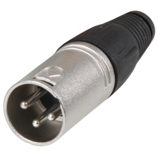 【FC6130】CONNECTOR XLR AUDIO PLUG 3POS CABLE