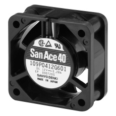 【109P0412D602】AXIAL FAN 40MM 12VDC 10.9CFM 42DBA