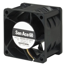 【9GV0624P1G031】AXIAL FAN 60MM 24VDC 84CFM 66DBA