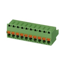 【FKC 2.5/ 3-ST】TERMINAL BLOCK PLUGGABLE 3POS 12AWG