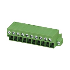 【FRONT-MSTB 2.5/16-STF-5.08】TERMINAL BLOCK PLUGGABLE 16POS 12AWG