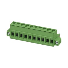 【MSTB 2,5 HC/ 2-STF-5,08】TB PLUGGABLE W/ FLANGE 2POS 12AWG
