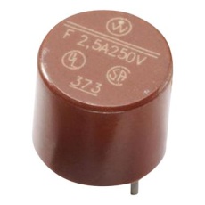 【37012500410】FUSE RADIAL FAST ACTING 2.5A