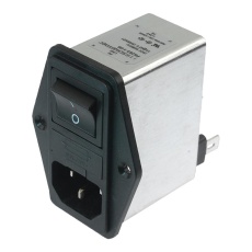 【FN283-1-06】IEC INLET 1.2A 250VAC QUICK CONNECT