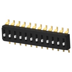 【EDS12SGNNTU04Q】DIP SWITCH 12POS SPST SLIDE SMD