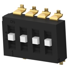 【TDS04SGNNTU04】DIP SWITCH 4POS SP3T SLIDE SMD