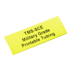 【TMS-SCE-1K-1-2.0-4】HEAT SHRINK MARKER 25.4MM YELLOW