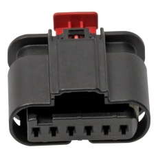 【1-1718806-1】RCPT HOUSING 5POS GF NYLON 6.6 BLACK