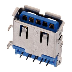 【692121230100】USB CONNECTOR 3.0 TYPE A RCPT THT