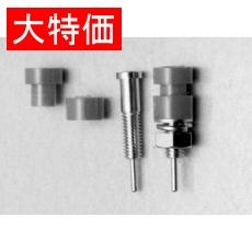 【PN-5-1 黒】【在庫処分セール】超小型パネルチェック用端子 ソケットタイプ(適合オスピンφ0.8～1.0用)黒(10本入)