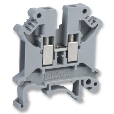 【3004362】TERMINAL BLOCK DIN RAIL 2POS 12AWG