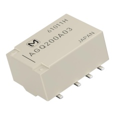 【AGQ200A12】RELAY SIGNAL DPDT 30VDC 2A