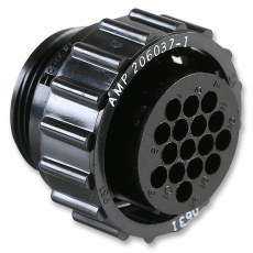 【206037-1】PLUG FREE SOCKET CONT 16WAY