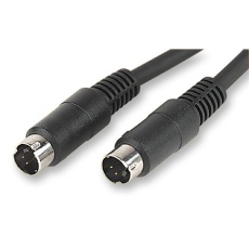 【AV02004】LEAD 4PIN MINI DIN PLG-PLG 1M