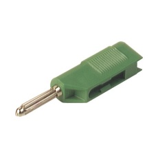 【930729104】PLUG 4MM STACKABLE GREEN PK5 BUELA