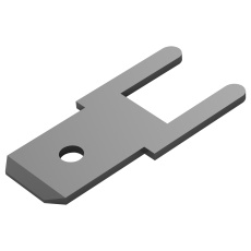 【1-0726388-2】TAP STRAIGHT 4.8X0.8MM