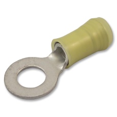 【0-0165034-0】TERMINAL CRIMP RING PIDG 6MM YELLOW