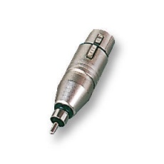 【NA2FPMM】ADAPTOR XLR RCPT TO RCA/PHONO PLUG