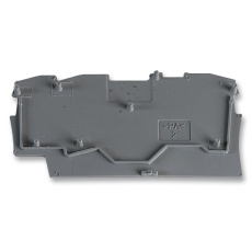 【2002-1391】END PLATE FOR 3 COND TB GREY
