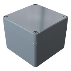 【01.10 10 08】ENCLOSURE ALUMINIUM 100X100X80MM