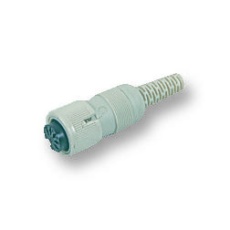 【MAK 5100 S 45】SOCKET DIN FREE 45DEG 5PIN