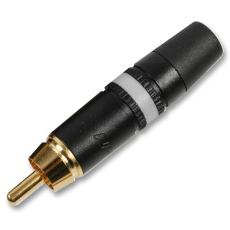 【NYS373-9.】PLUG PHONO WHITE