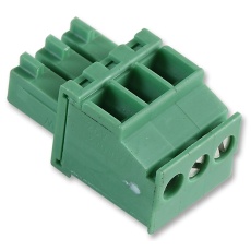 【MCVR 1.5/3-ST-3.5】TERMINAL BLOCK PLUGGABLE 3POS 16AWG