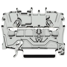 【2004-1201】TERMINAL BLOCK DIN RAIL 2POS 16AWG