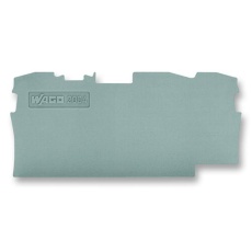【2004-1391】END PLATE FOR 3 COND TB GREY