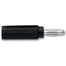 【6728-0】ADAPTOR 4MM SAFETY BLACK