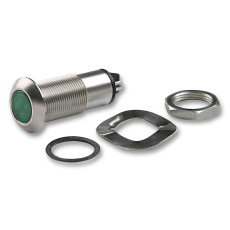 【528-532-21】LED INDICATOR 12VDC GREEN