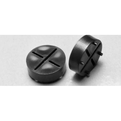 【TR-1-3】トランジスタースペーサー 13φ黒色(100個入り)