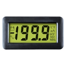 【DPM 750S-BL】VOLTMETER LCD 3.5DIGIT 200MV FSD