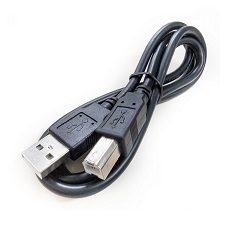 【EM-USB2AB10-BK】USB2.0ケーブル A-B 1m 黒