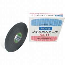 【11-19】自己融着テープ No.11 0.5mm×19mm×10m クロ