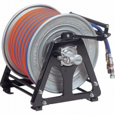 【GDX-30Z】ガスリール 30mφ5.0 特殊合成ゴム製ツインホース(逆火防止器付)