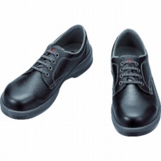 【7511B-24.5】安全靴 短靴 7511黒 24.5cm