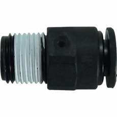 【FR6-01M】ファイブ樹脂メイルコネクタ 6mm・R1/8