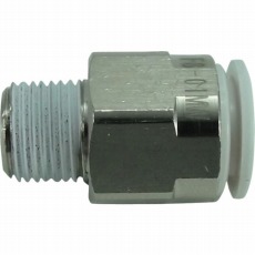 【F8-01MW】ファイブメイルコネクタ W(白)8mm・R1/8