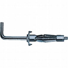 【B-409LBT】ボードファスナー L型フック スチール M4X36 8本入
