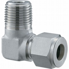 【ME-12-4】ハーフエルボ Φ12×1/2 ステンレス鋼管用 Wフェルールフィッティング SUS316